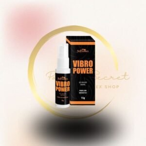 VIBRO POWER ELETRIZANTE BEIJÁVEL 15G HOT FLOWERS
