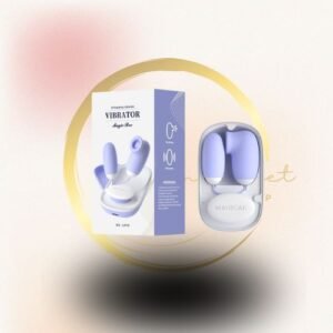 VIBRADOR 2 EM 1 VIBRA E PULSA RECARREGÁVEL 12 MODOS