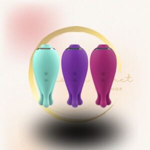 VIBRADOR DE CLITÓRIS COM PULSAÇÃO E ROTAÇÃO KRAKEN